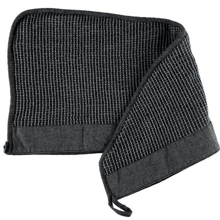Rento Kenno Hårhåndkle 30x72 cm svart-grå