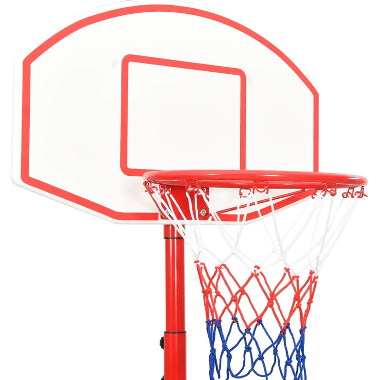 Flyttbar basketkorg justerbar 200-236 cm