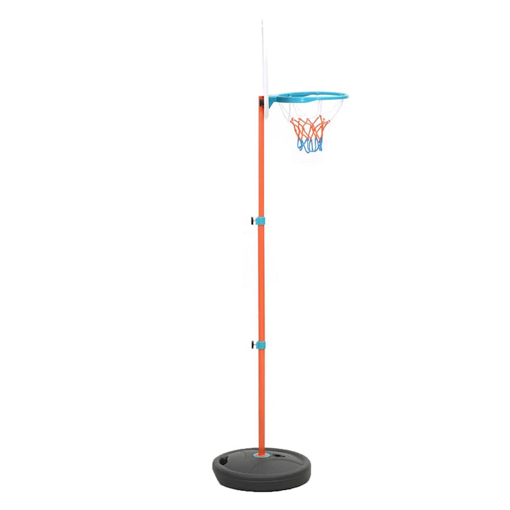 Flyttbar basketkorg justerbar 133-160 cm