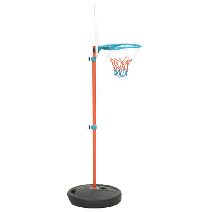 Flyttbar basketkorg justerbar 133-160 cm