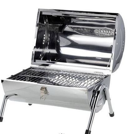 TopDesign Kullgrill bærbar med doble grillflater