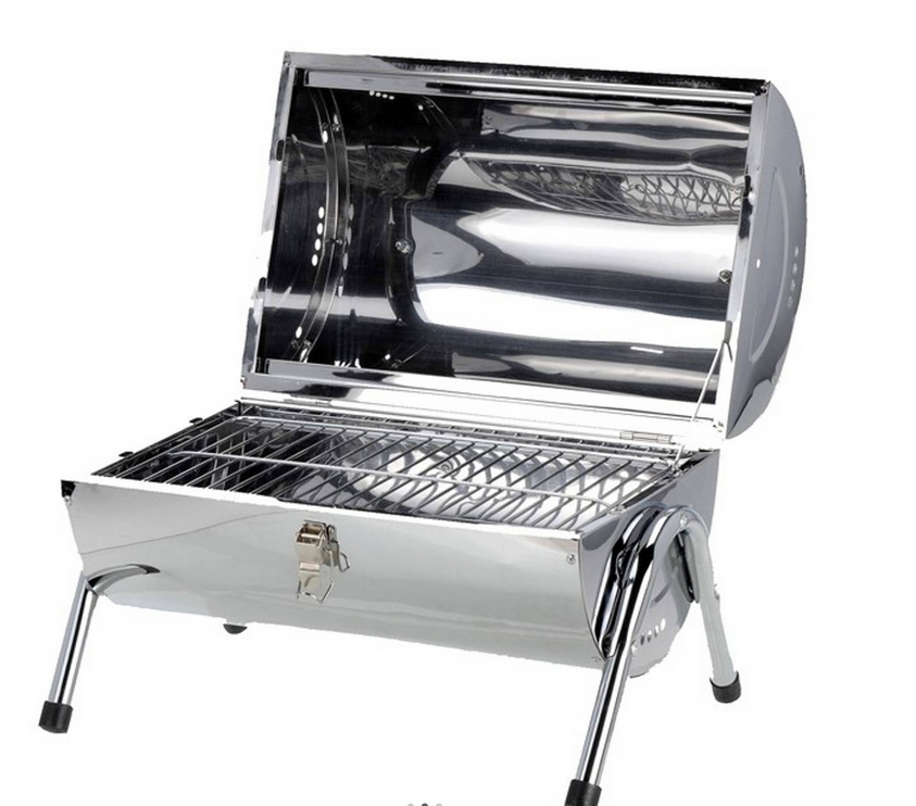 TopDesign Kullgrill bærbar med doble grillflater