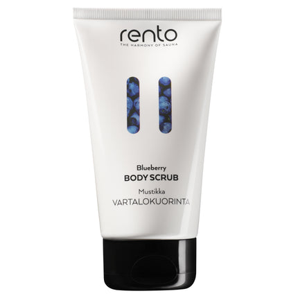 Rento Body scrub blåbær 150 ml