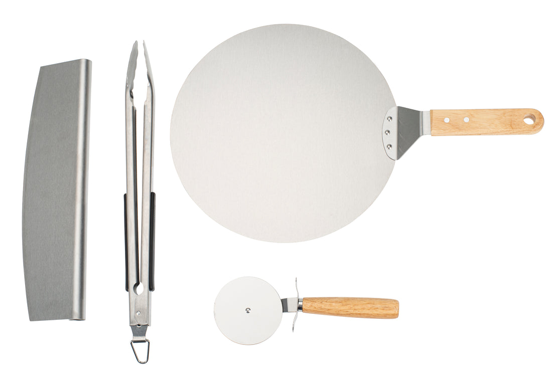 TopDesign pizzaovn gassdrevet med tilbehør *MESSE TILBUD*