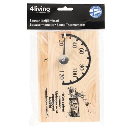 4Living Sauna termometer tre