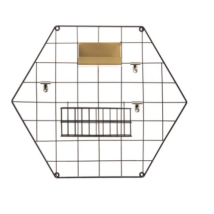 4Living minnestavla Hexagon 50 x 50 cm