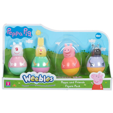 Peppa Gris Weebles Friends figurpakke