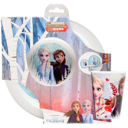 Disney Frozen plastservise, 3 deler