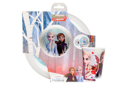 Disney Frozen plastservise, 3 deler