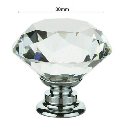 TopDesign Dørknott krystall 40 mm 1 stk