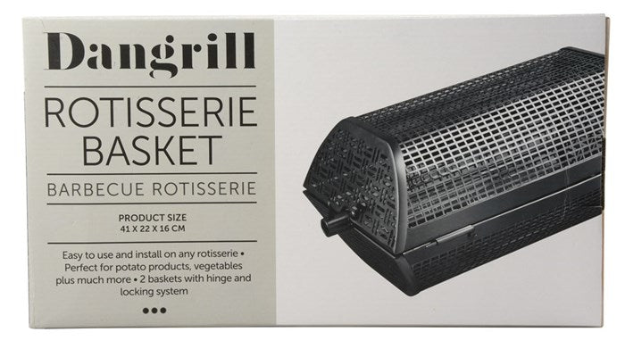 Dangrill ROTISSERIE RUNDKURV M/KLIPPEL