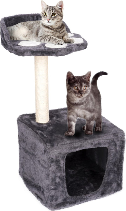 Pet Comfort klorestativ grå 68cm for kattunger