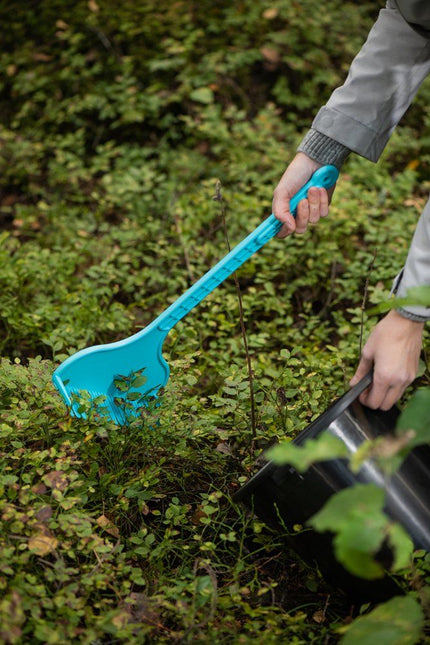 Marjukka bærplukker plast, blå