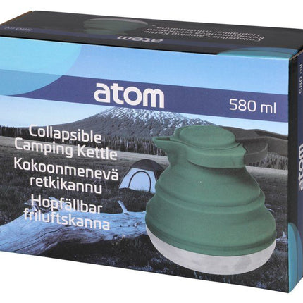 Atom Silikon vannkoker sammenleggbar 580 ml