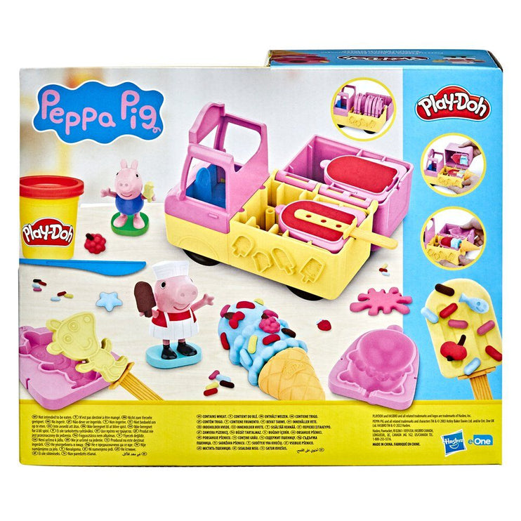 Play-Doh Peppa Gris iskrembil lekesett